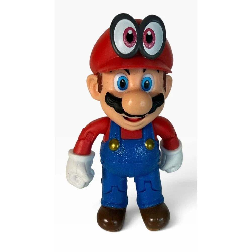 Nintendo Super Mario Bros - Mario odyssey And Cappy - Jointed Figure JAKKS 2018